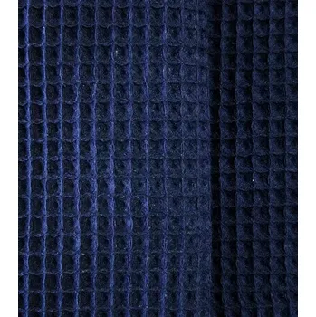 Vafle modrá navy 100% bavlna šíře 160 cm| RTex