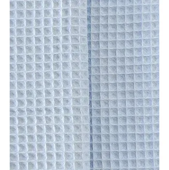 Vafle modrá baby blue 100% bavlna šíře 160 cm| RTex