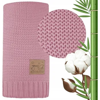 Dětská deka Dětská deka Bocioland 80 x 100 cm růžová