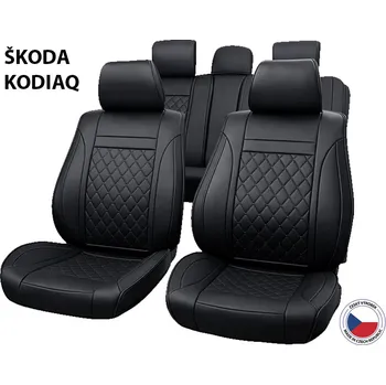 Potah sedadla Autopotahy Perfetto VL Škoda Kodiaq černá