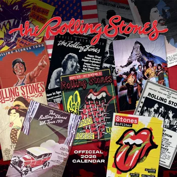 Kancelářské potřeby Danilo Nástěnný Kalendář Rolling Stones 2026