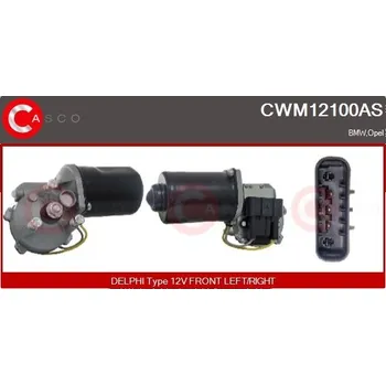 Motorek stěrače a odstřikovače Motor stěračů CASCO CWM12100AS