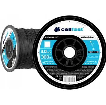 CELLFAST ŽACÍ STRUNA DO SEKAČKY VYŽÍNAČE ČTVERCOVÁ CÍVKA 3 MM 300 M 35-083