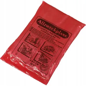 Krycí plachta SILNÁ OCHRANNÁ MALÍŘSKÁ FÓLIE PLACHTA 4X5M 1000g ODOLNÁ PEVNÁ