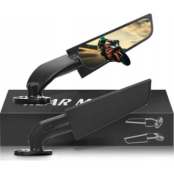 Zrcátko pro motocykl 2 ZRCÁTKA NA MOTOCYKL UNIVERZÁLNÍ S NASTAVENÍM ÚHLU POHLEDU PRO YAMAHA YZF