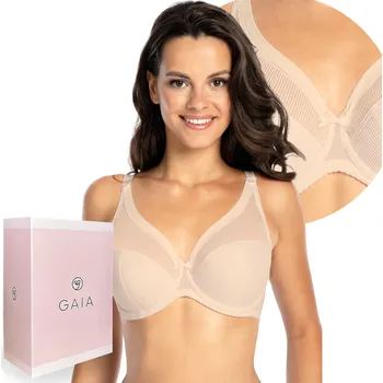 Dámské spodní prádlo Polovyztužená podprsenka GAIA 1058 SONIA béžová 95E