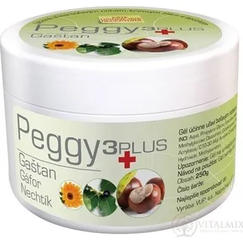 Masážní přípravek PEGGY 3PLUS Kaštan gel 250 g