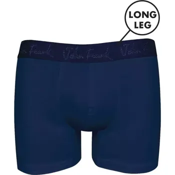 Prodloužené boxerky John Frank JFBMOD10Long navy velikost L