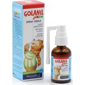 Dentální hygiena Pharmalife GOLANIL JUNIOR ústní sprej 30 ml