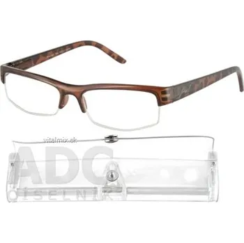 American Way brýle na čtení hnědé, +1,00 1 ks