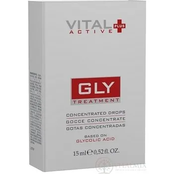 Přírodní produkt VITAL PLUS ACTIVE GLY (koncentrované kapky s kyselinou glykolovou) 15 ml