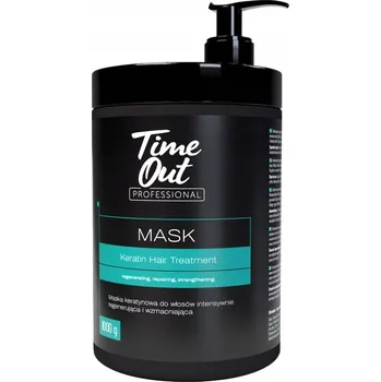Vlasová regenerace TIME OUT PROFESS KERATIN MASKA NA VLASY 1KG INTENZIVNĚ REGENERAČNÍ A VYŽIVUJÍCÍ