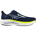 Pánská běžecká obuv Mizuno Wave Rider 29 Estate Blue/White/Lightning Yellow UK 7