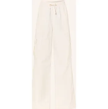 Dámské kalhoty New Balance Dámské Tréninkové Kalhoty Woven Cargo, béžová, 36