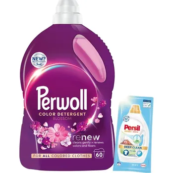 Prací gel Tekutý prací prostředek na barevné prádlo Perwoll 3,001 l