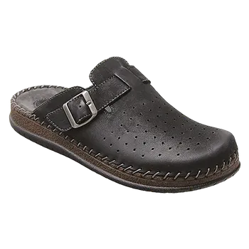 Pracovní obuv SANTÉ CB/33340 / Pánské pantofle s plnou špičkou - nero 41