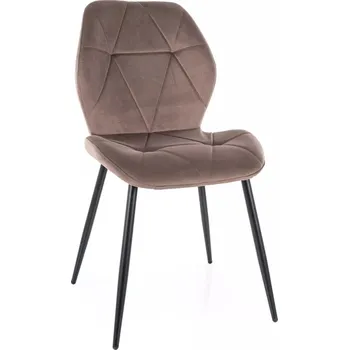 Jídelní židle Jídelní židle RICK VELVET cappuccino