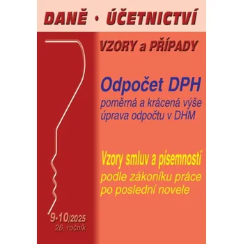 DÚVaP 9-10/2025 Odpočet DPH v poměrné a krácené výši