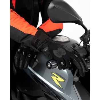 Moto rukavice Motocyklové rukavice Shima Drift vel. M černo-šedé