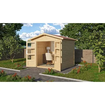Zahradní domek dřevěný domek KARIBU TALKAU 3 (83335) natur