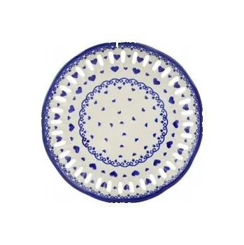 Talíř Talíř na salát, předkrmový, Ceramika Bolesławiec, 23,5 cm