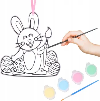 Velikonoční dekorace Velikonoční závěs - zajíc