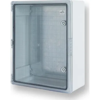 Rozvaděč AK distribuční skříň (400x600x200), transparentní dvířka - poškrábaná