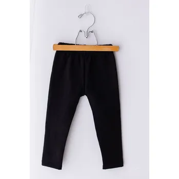 Dívčí legíny Zateplené dívčí legíny černé, vel. 122