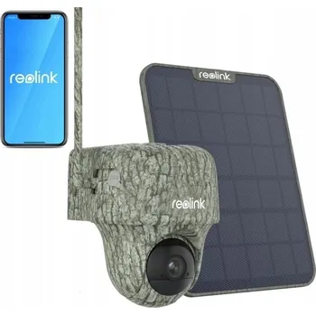 IP kamera GSM 4G LTE kamera s vlastním napájením, 4K kvalita 8 Mpx + panel + 32GB karta