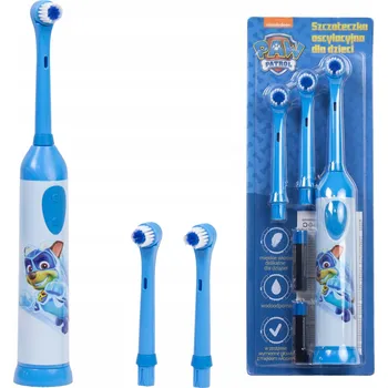 Elektrický zubní kartáček KARTÁČEK KARTÁČEK PRO DĚTI Tlapková patrola