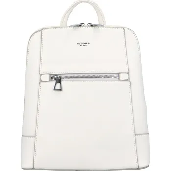 Městský batoh Universální dámský koženkový městský batůžek Joly, bílá