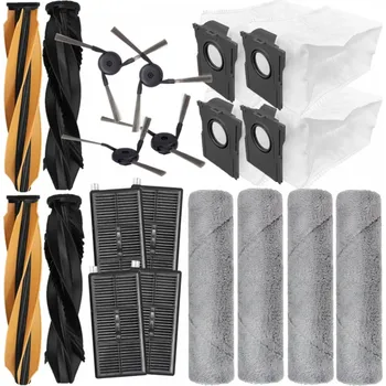 Sada příslušenství pro robotický vysavač HEPA filtry, kartáče k vysavači DREAME Bot Aqua10 Ultra Track (RLR81CE) sada mopů a sáčků 20ks