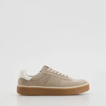 Pánská obuv Reserved - Semišové tenisky - béžová - 320IE-08X - 320IE-08X-45