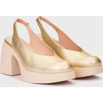 Dámské lodičky WONDERS dámské lodičky bez paty zlaté