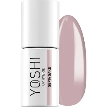 Přípravek na nehty Yoshi 101 Sepia Sake 6 ml hybridní lak