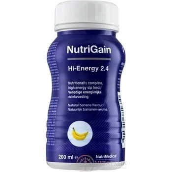 Energetický nápoj ActaGain 2.4 COMPLETE banánová příchuť 24x200 ml