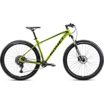 Horské kolo MTB Romet Mustang m2 cs, rám 17 palců, kola 29", žluté