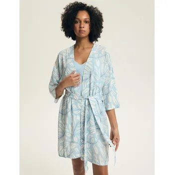 Dámský župan Dámský župan Henderson 44483 Estes 3/4 S-XL bledě modrá M