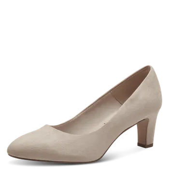 Dámská zimní obuv DÁMSKÉ LODIČKY TAMARIS 1-22418-41 418 BÉŽOVÁ Barva: BÉŽOVÁ, Velikost: 43