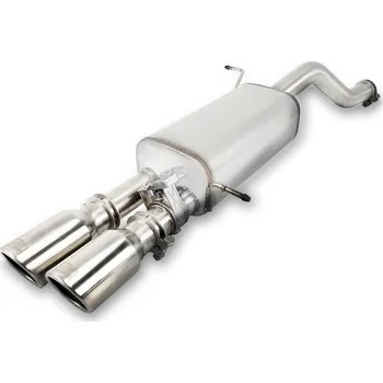 Výfukový systém ULTER SPORT Sportovní výfuk FORD FIESTA VIII ST (HJ) 2018-, 2x koncovka kulatá 90mm Vyberte motor: 1,5 EcoBoost 151kW HATCHBACK