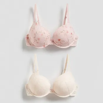 Podprsenka Reserved - Sada 2&nbsp;podprsenek super push-up - pastelově růžová - 738HQ-03X - 738HQ-03X-80B