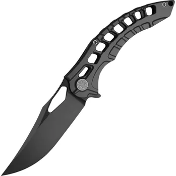 kapesní nůž Miguron Knives Geloty 3.65" Vanax, Satin Dark Grey PVD Ti Handle