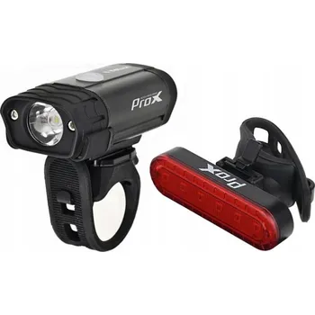 Cyklosvítilna ProX Hydra set sada USB světel CREE 400 lm