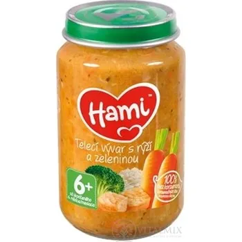 Dětská výživa NUTRICIA Hami MSZ PR. TEL.VYVAR/RYZE/ZELEN 6M 200 g