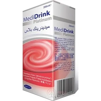 Speciální výživa MediDrink Platinum příchuť jahodová 30x200 ml