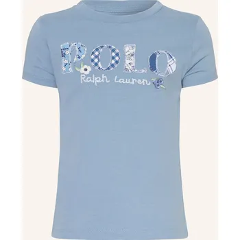 Dámské tričko Polo Ralph Lauren Dívčí Tričko, černošedá / modrá / bílá, 110