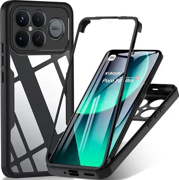 Pouzdro na mobilní telefon Techsuit ColorVerse 360 Series + Screen Protector pro Xiaomi Poco F8 Ultra černé