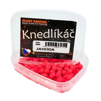 Návnadová pasta a těsto Český Partikl Knedlíkáč Jahoda nástraha z těsta 30 g