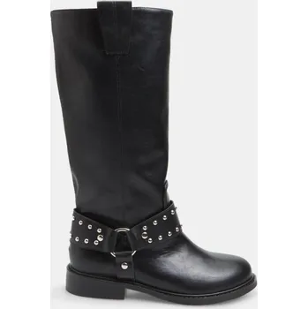 Dámské kozačky Baťa red label zimní biker kozačky černé, vel. 37