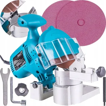 Brousek na řetězy Eurotec 750 W 100 mm se 2 kotouči